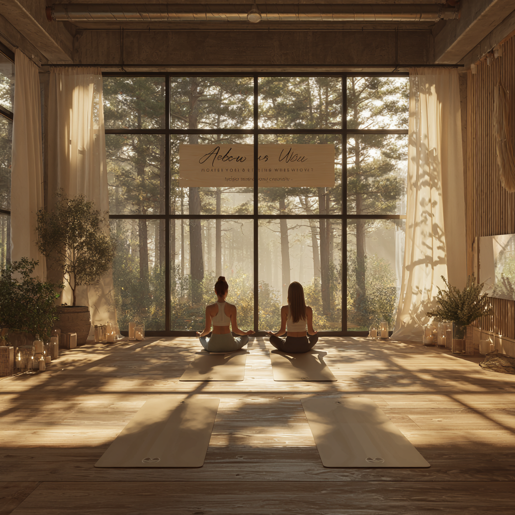 Йога студія TranquilPath інтер'єр